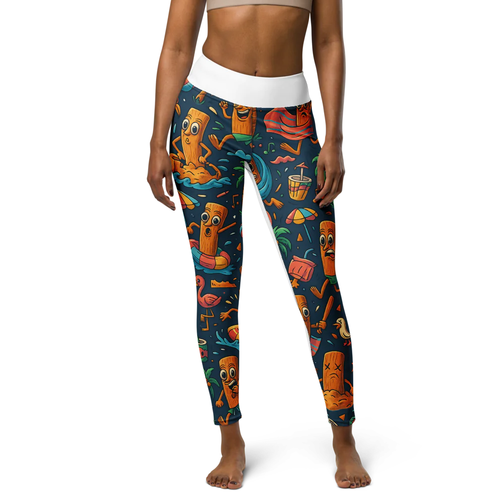All-Over Print Mayhem Leggings – Tun Tun Sahur Edition