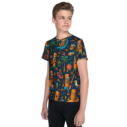 Tun Tun Sahur All-Over Print T-  Unisex Youth Crew Neck T-shirt